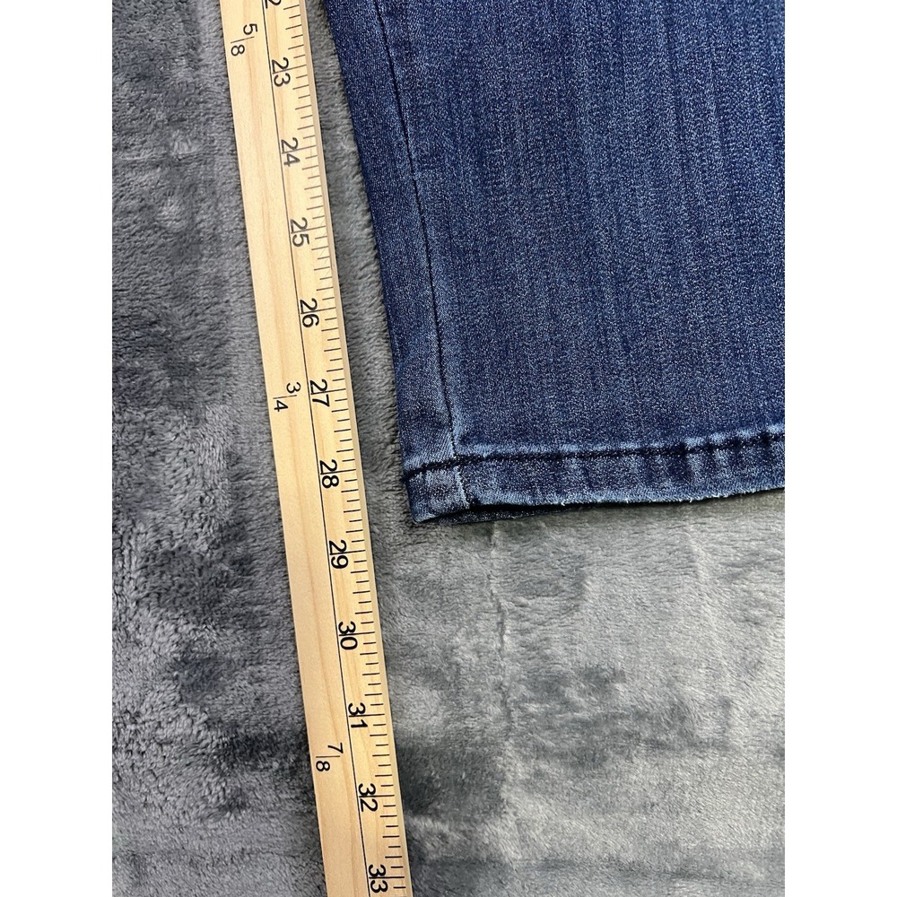 Judy Blue Women's Blue Medium Wash Jogger Jeans Drawstring Pockets Mid Rise - Picture 12 of 16